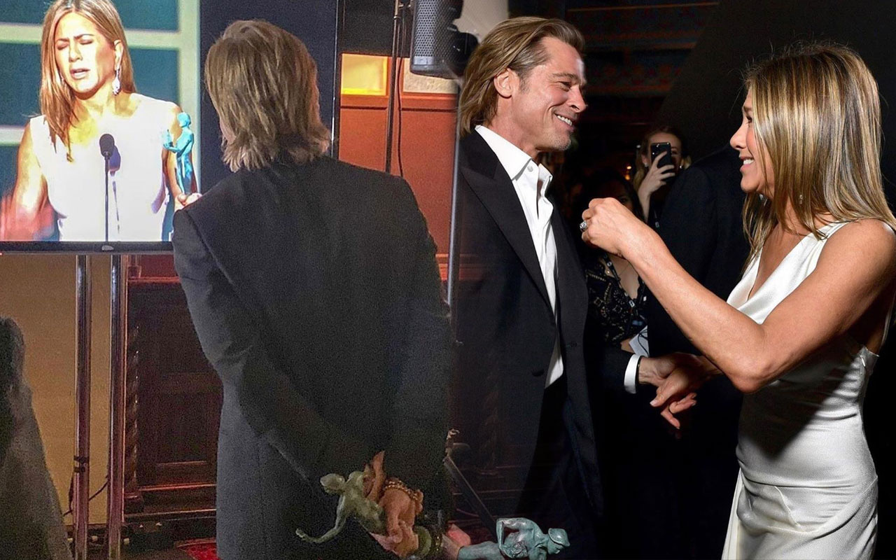 Brad Pitt'in eski eşi Jennifer Aniston hayranlıkla izledi TT listesine girdi