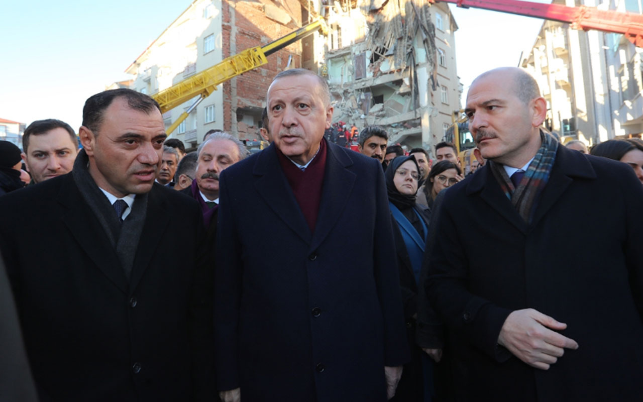 Cumhurbaşkanı Erdoğan deprem bölgesindeki vatandaşları yalnız bırakmadı