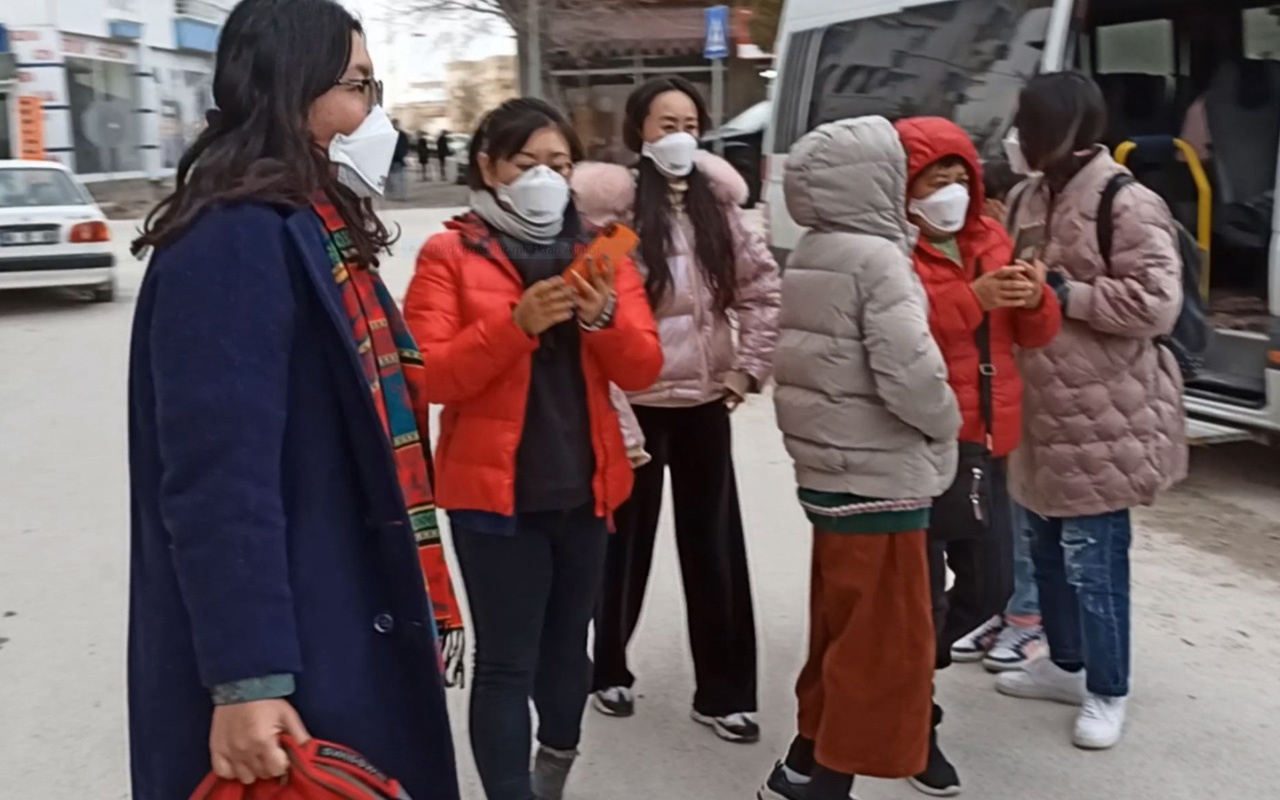 Aksaray’da korona virüsü şüphesiyle Çinli turistler karantina altına alındı