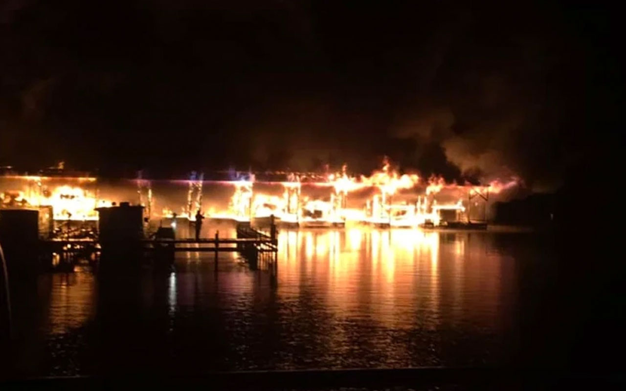 ABD’de bir marinada feci yangın: En az 8 ölü 6 yaralı