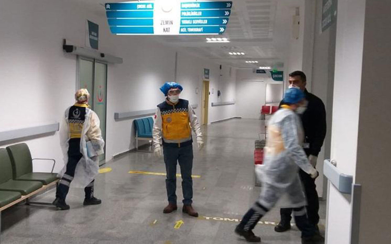 Aksaray'da son dakika koronavirüs alarmı çalışanlara maske dağıldı