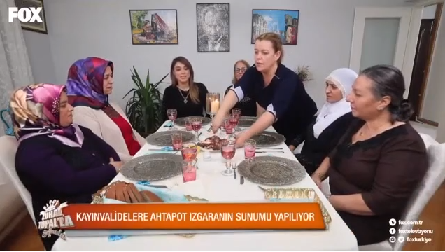 Zuhal Topal'la Sofrada'da kaynanaların midesi kalktı ahtapotu zorla yediler