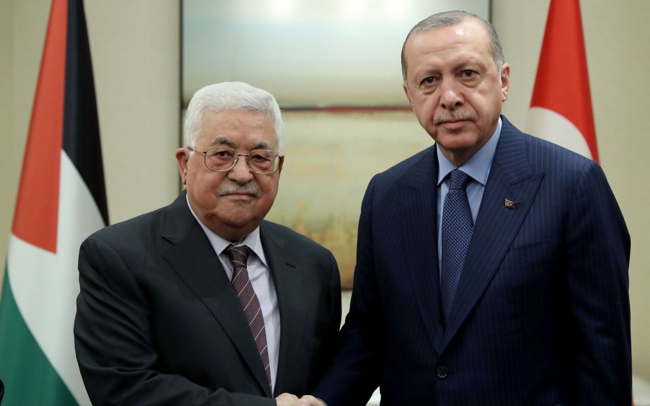 Cumhurbaşkanı Erdoğan ile Mahmud Abbas telefonda görüştü