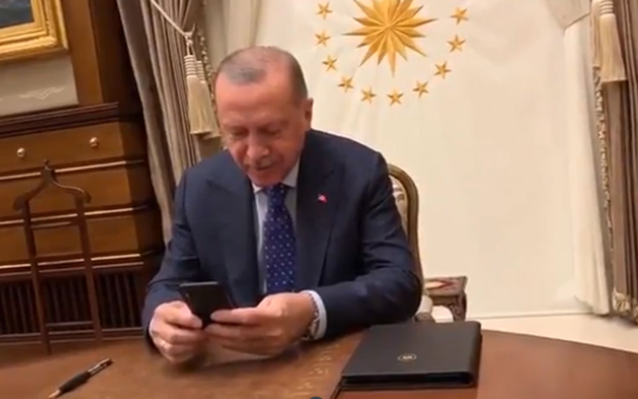 Erdoğan'dan depremzede Azize'ye telefon