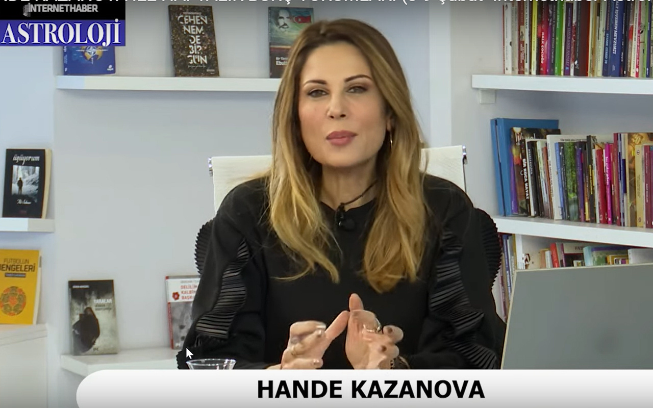 Hande Kazanova 3-9 Şubat haftası burç yorumları