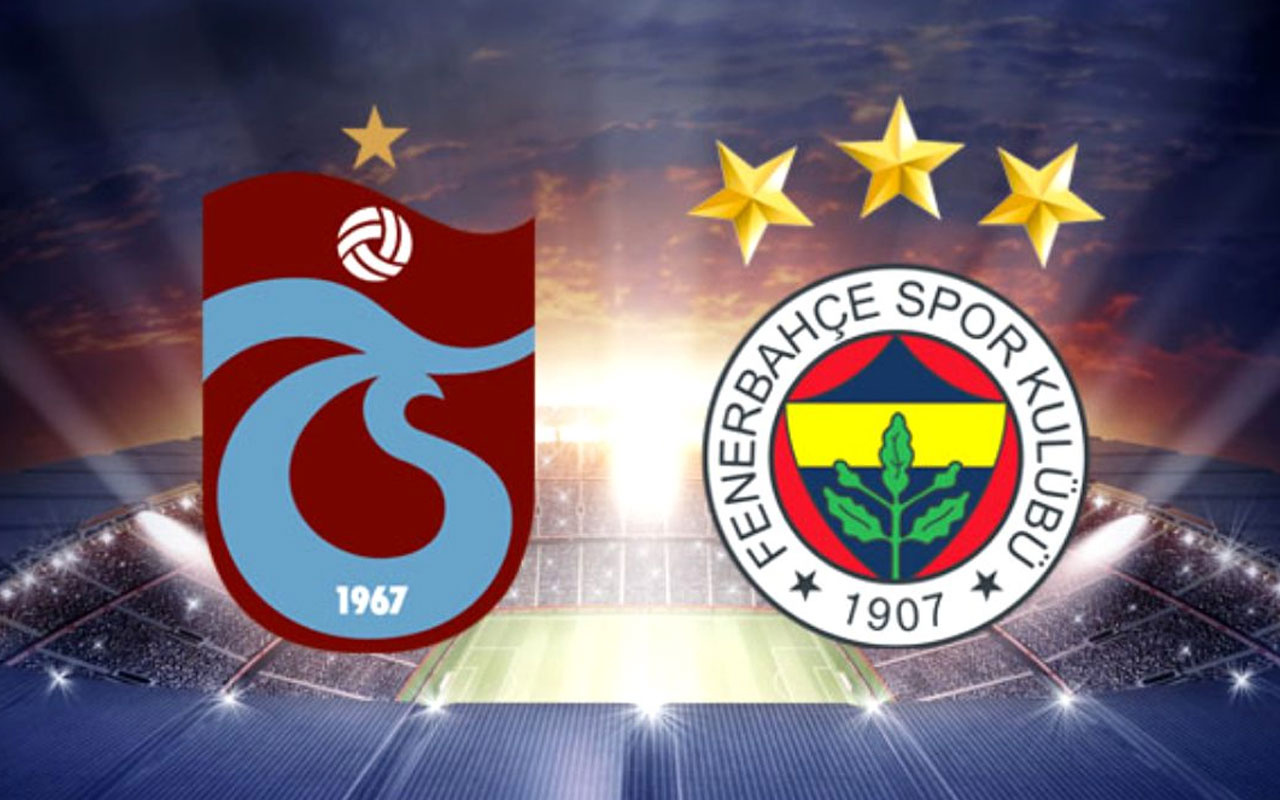 Trabzonspor Fenerbahçe maçı özet ve golleri