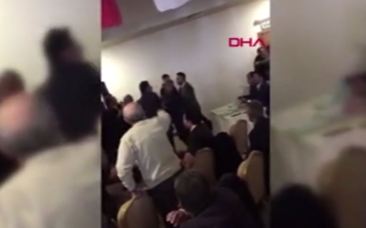 CHP kongresinde arbede! Başkan adayı salondan çıkarıldı