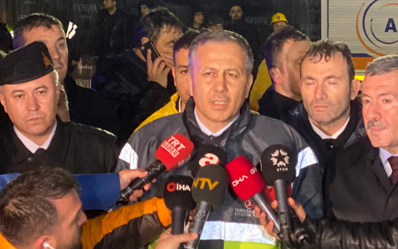 İstanbul Valisi Yerlikaya pistten çıkan uçağa ilişkin açıklamalarda bulundu