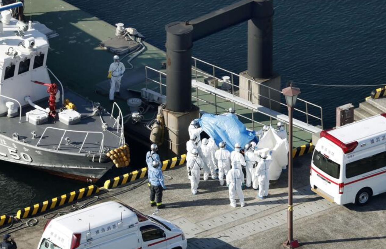 Koronavirüs ölüm saçıyor! Japonya'daki cruise gemisi karantinaya alındı