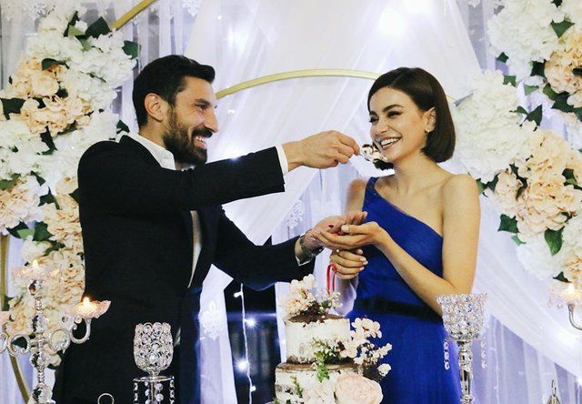 Yeni Gelin dizisinin yıldızı Şilan Makal futbolcu Şener Özbayraklı ile nişanlandı