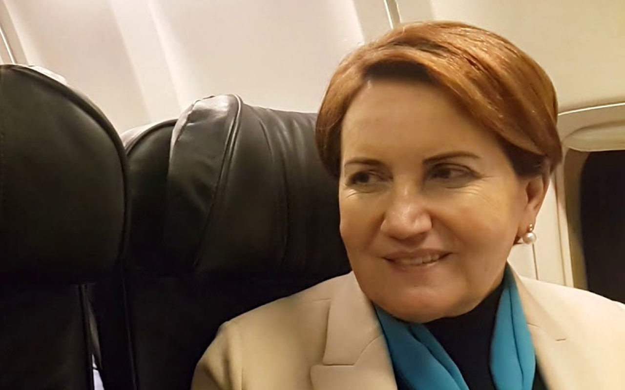 Meral Akşener'i taşıyan uçakta türbülans paniği