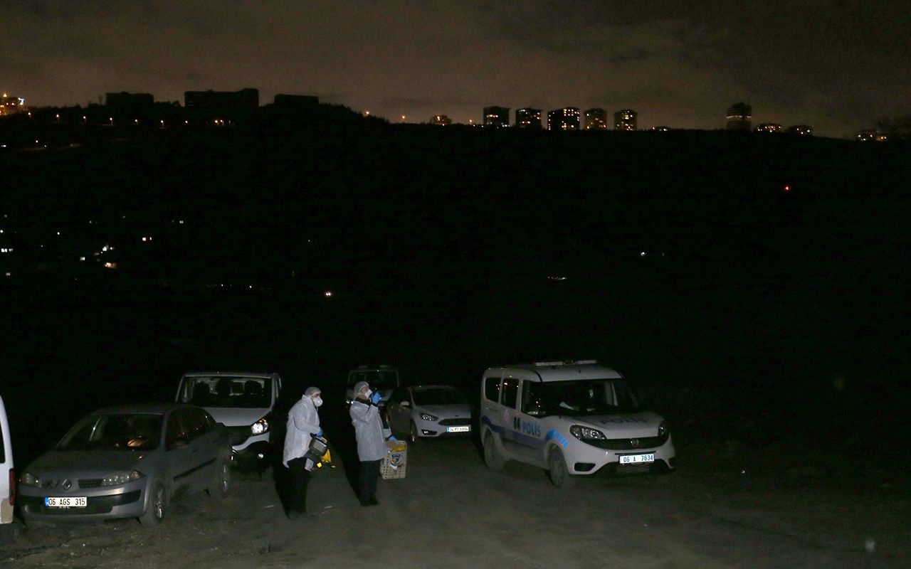 Ankara'da korkunç olay Boş arazide kesik insan başı bulundu
