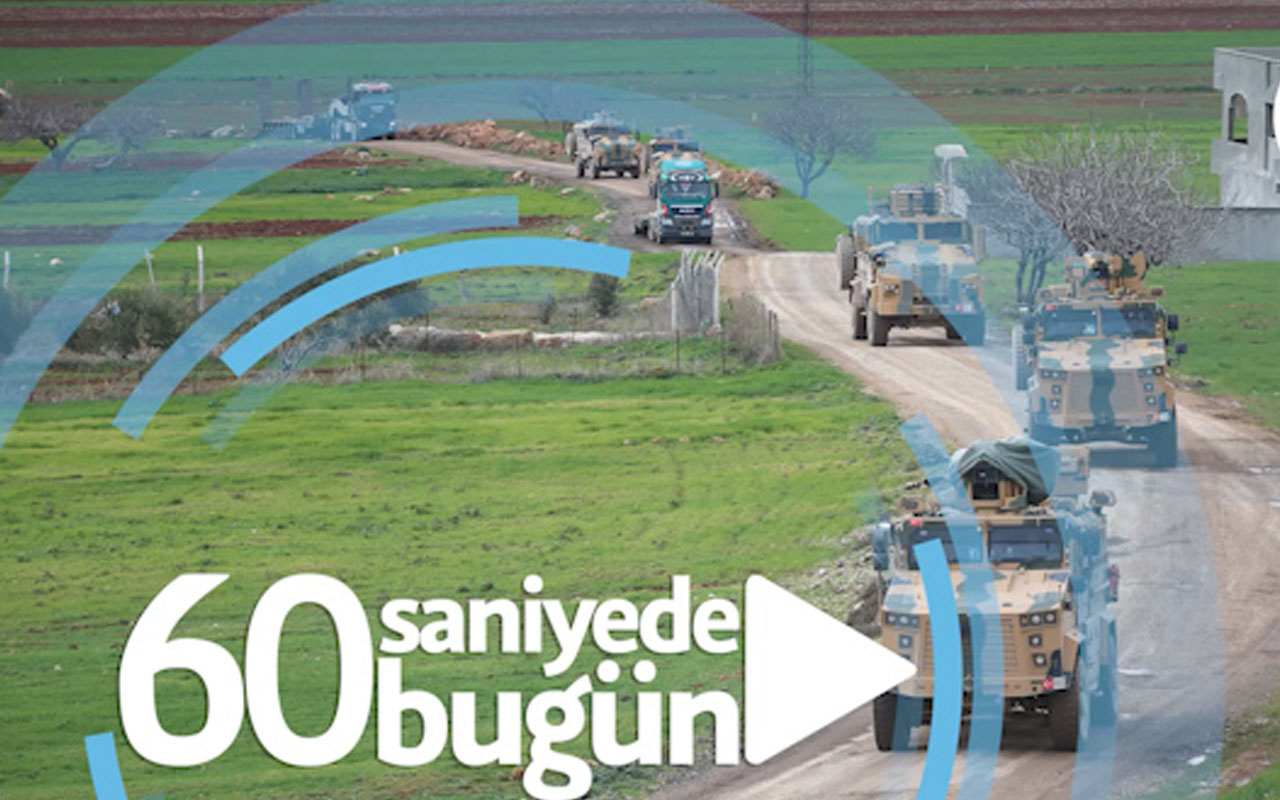 60 saniyede bugün (08 Şubat 2020)