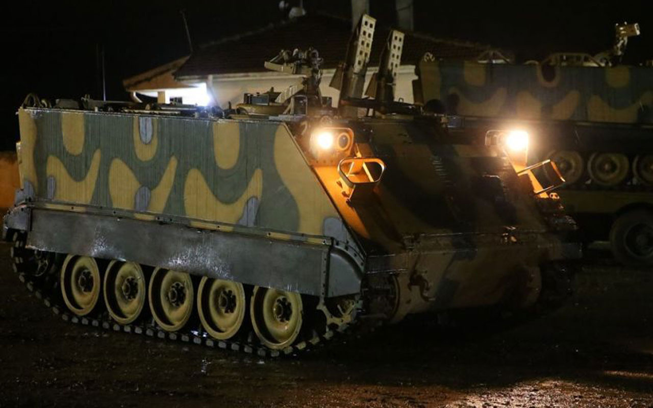 TSK’ya ait 200 askeri araç İdlib’e girdi