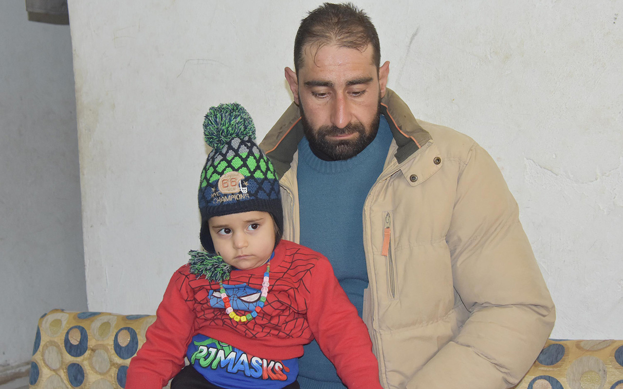 İzmir'de eşi ve oğlu öldürülen Suriyeli Halil Muhammed konuştu
