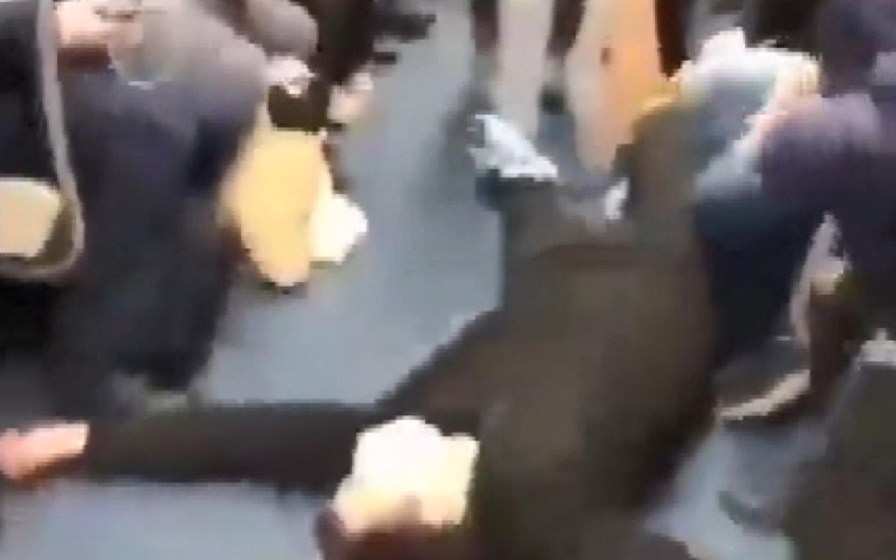 Metroda 'koronavirüs' şakası yaptı, gözaltına alındı