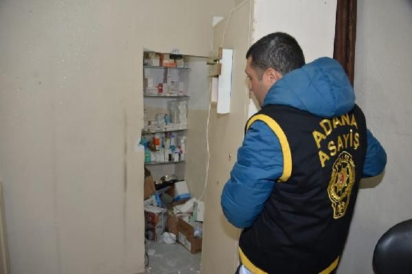 Adana'da gizli bölmeli kaçak hastaneye baskın doktorlar da sahte çıktı