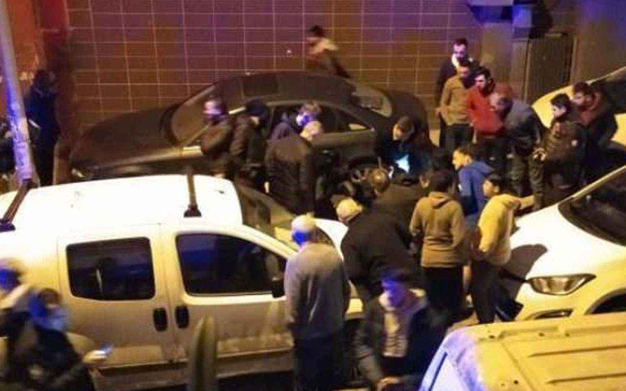 İstanbul Bahçelievler'de 3 bekçiye bıçaklı saldırı hareketli dakikalar