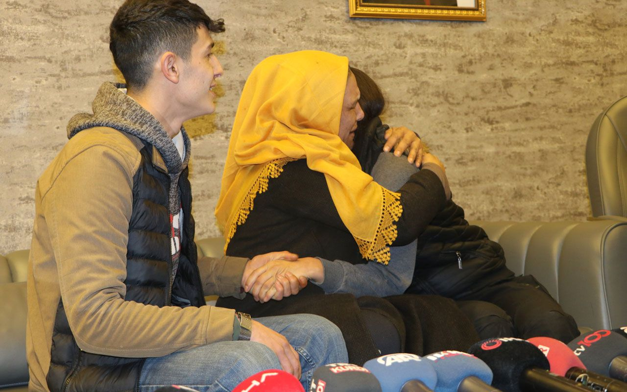 HDP önündeki eylemden bir güzel haber daha kızına kavuşan anne sevinçten bayıldı