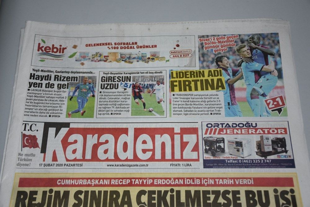 Trabzon yerel basınından şampiyonluk sesleri