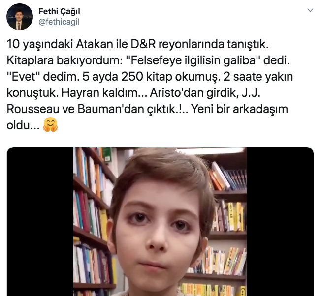 Türkiye 10 yaşındaki Atakan'ı konuşuyor! Videosunu izleyen şaşkına dönüyor