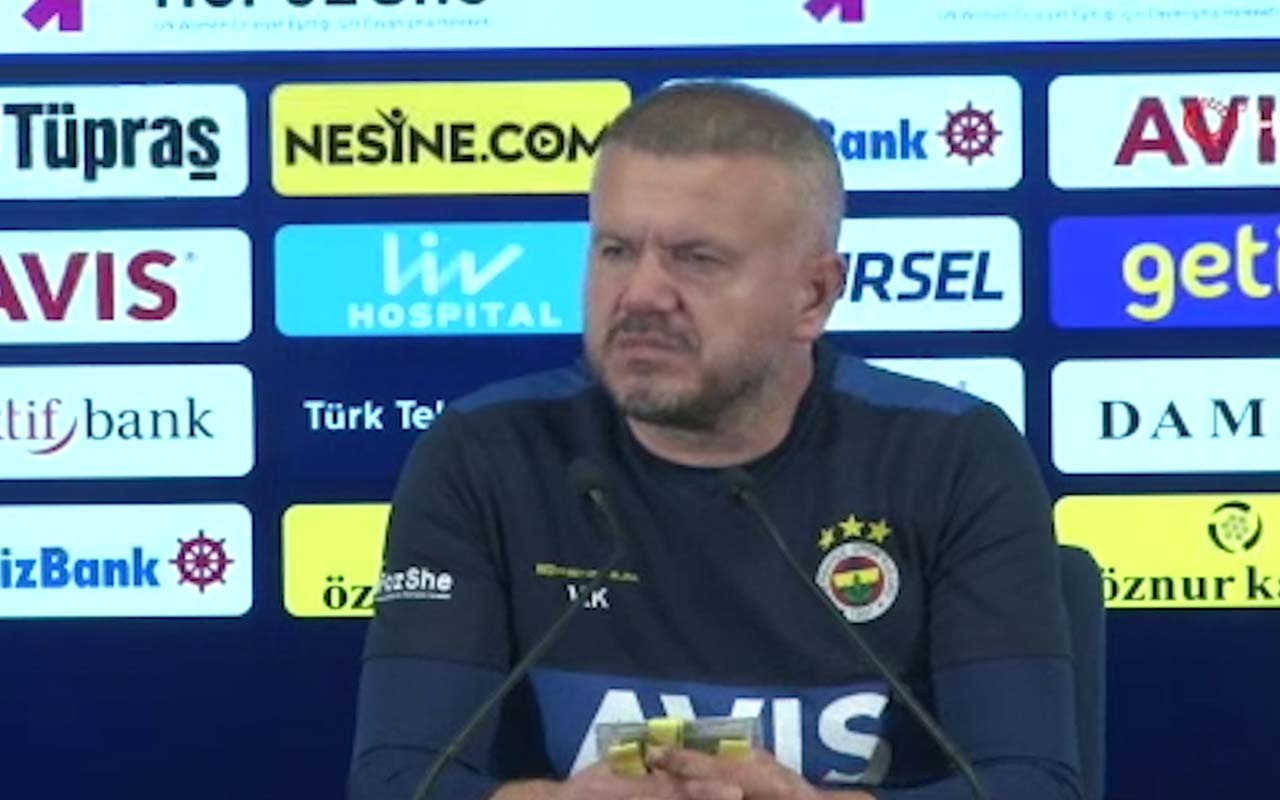 Fenerbahçe Yardımcı Antrenörü Volkan Kazak: “Hakemin tartışıldığı bir maç oldu”