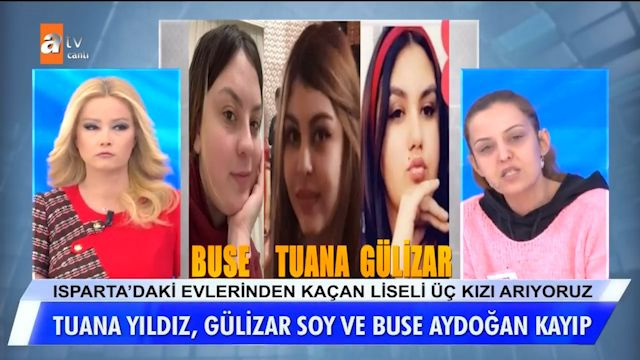 ATV Müge Anlı canlı yayında kayıp üç kız bakın nerede bulundu!