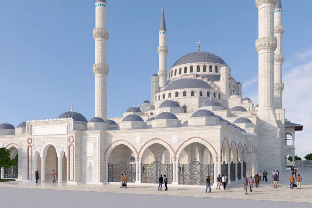 Levent Camii Nin Insaati Basladi Bittiginde Ikinci Suleymaniye