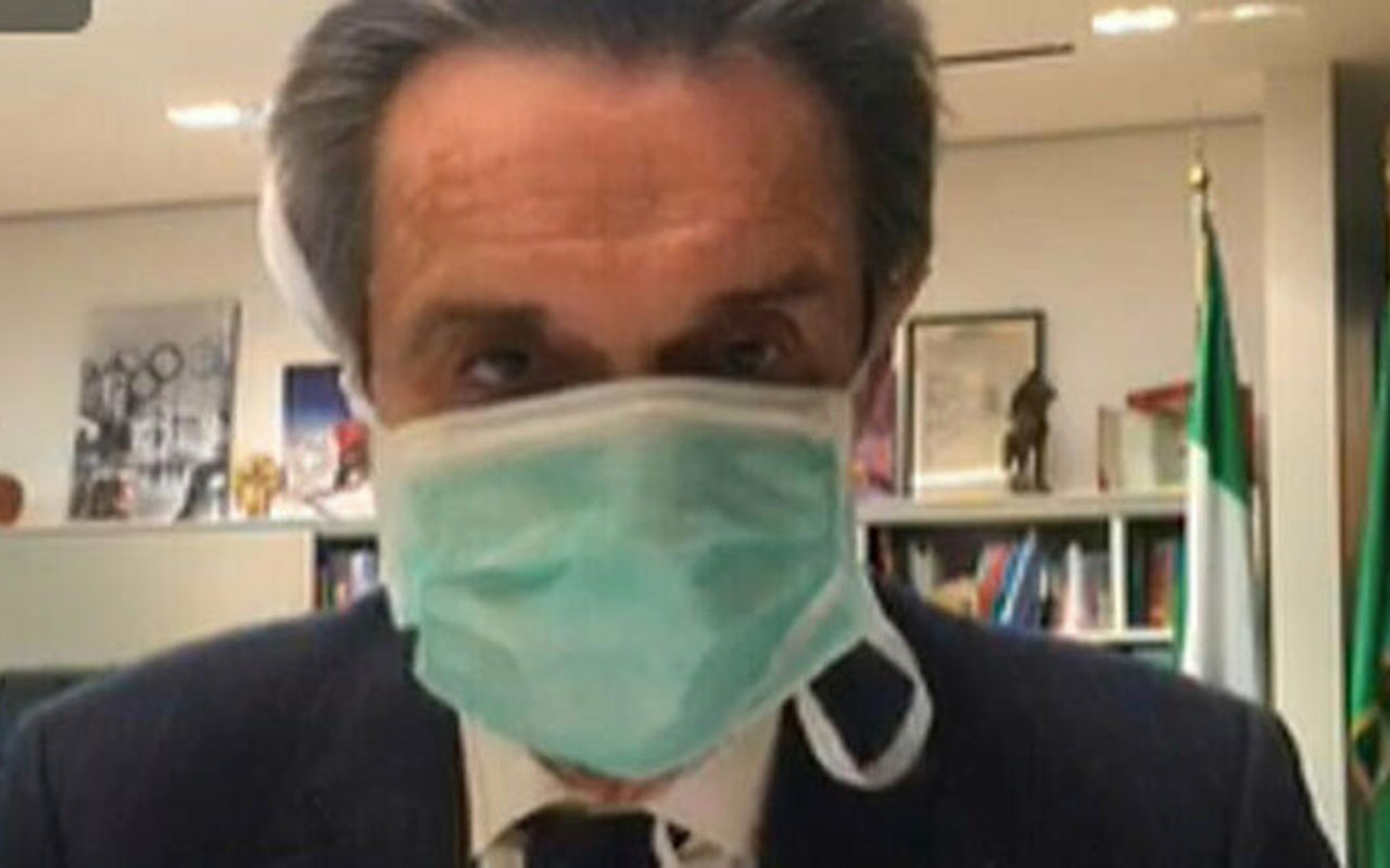 İtalya'da arkadaşı koronavirüs kapınca Lombardiya Başkanı kendini karantinaya aldı