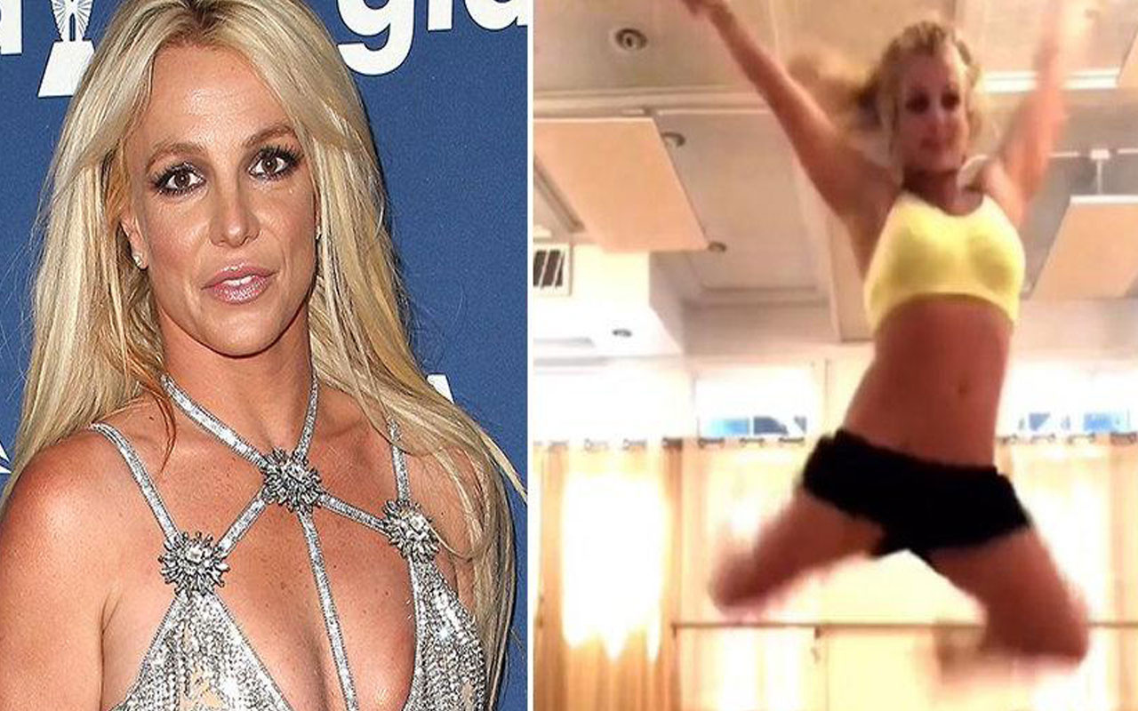 Britney Spears çıplak ayakla dans ederken ayağını kırdı