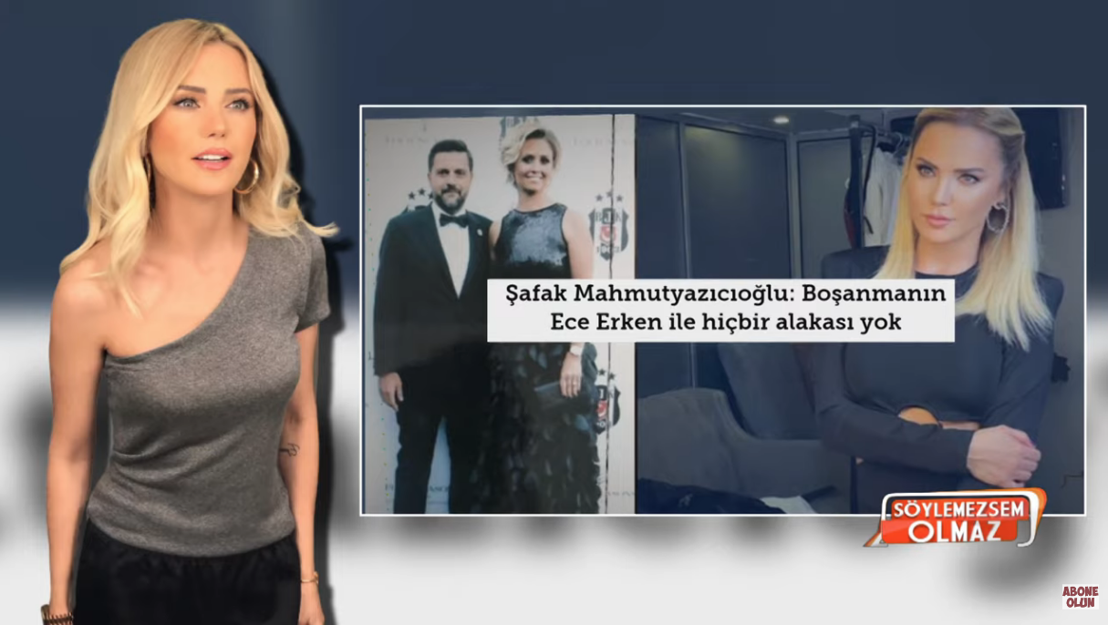 Ece Erken Şafak Mahmutyazıcıoğlu'yla aşk yaşayıp evli biriyle olmadığını savundu