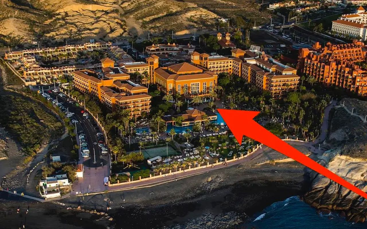 İspanya'da karantinaya alınan bin kişilik otel ilk kez görüntülendi