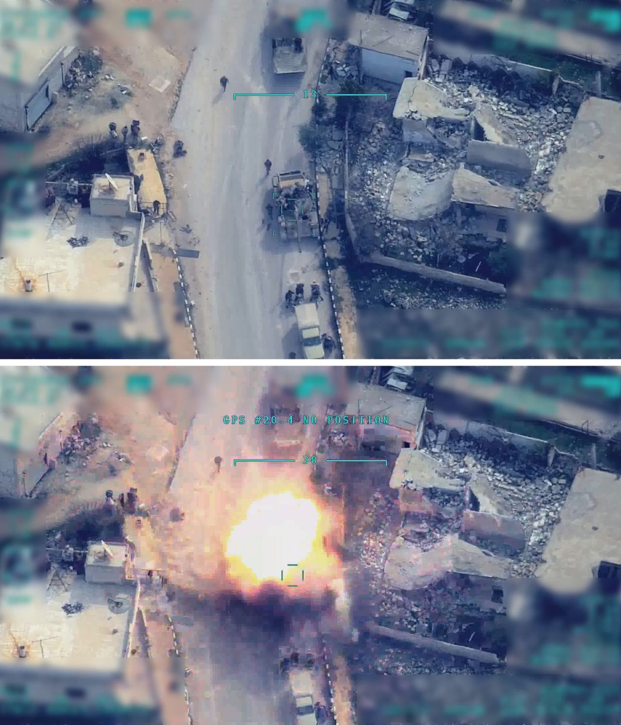 İdlib'deki operasyonlarda rejim unsurları böyle imha edildi işte o görüntüler