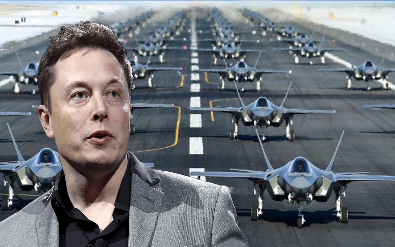 ABD'li ünlü iş adamı Elon Musk, F-35 jetleri hakkında konuştu 'Hiç şansı yok'