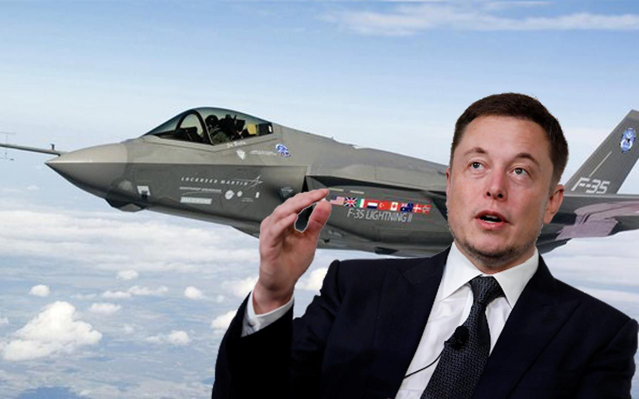 ABD'li ünlü iş adamı Elon Musk, F-35 jetleri hakkında konuştu 'Hiç şansı yok'