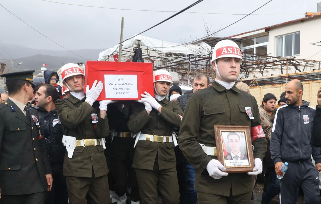 Bakan Soylu şehidimizi böyle uğurladı