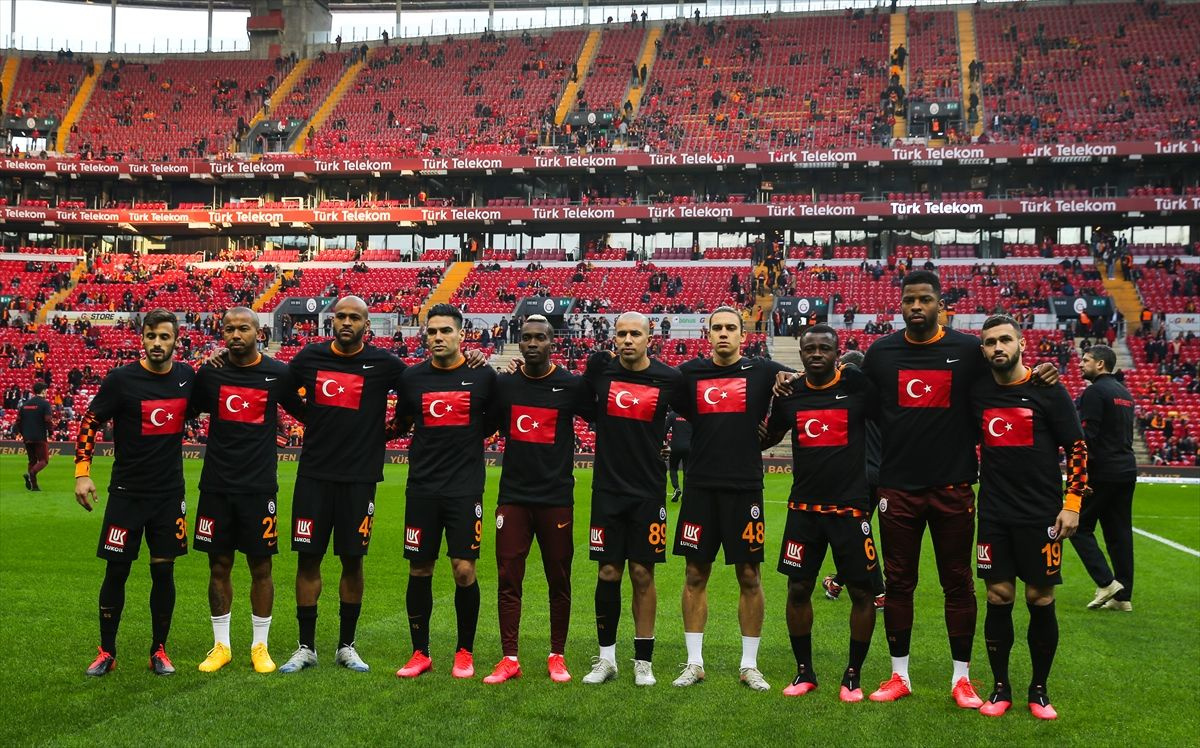 Galatasaray İdlib şehitleri unutmadı