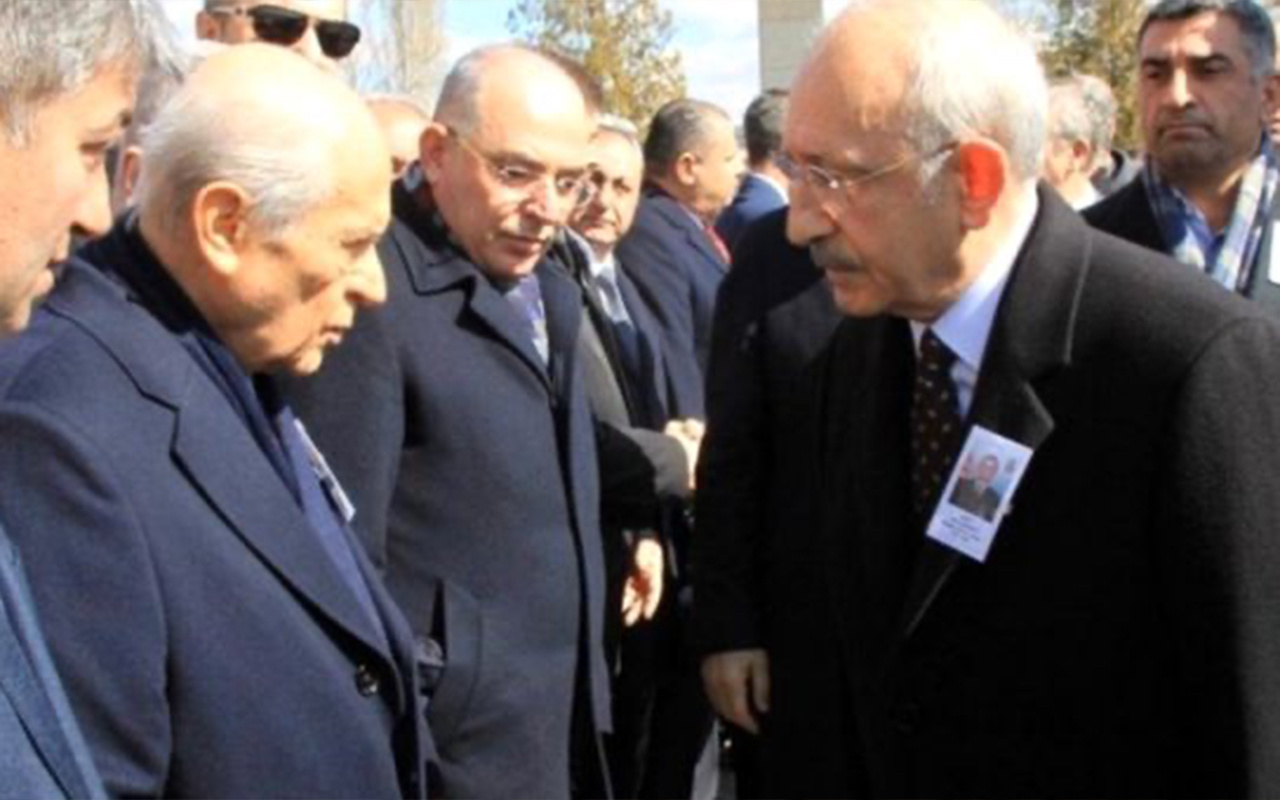 Devlet Bahçeli Kılıçdaroğlu'na tavır koydu! Elini cebinden çıkarıp tokalaşmadı
