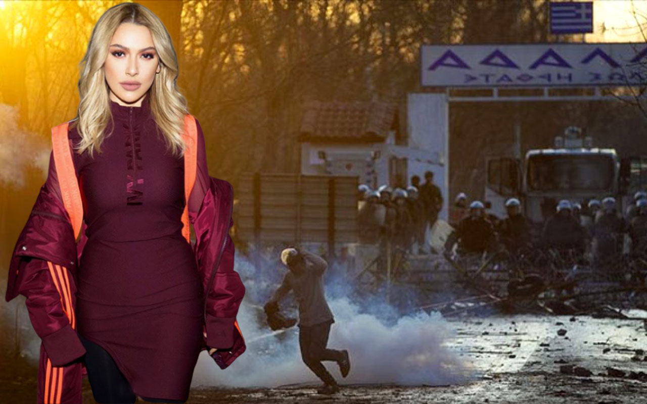 Hadise Yunanistan sınırındaki mültecilere yapılan zulme sessiz kalmadı