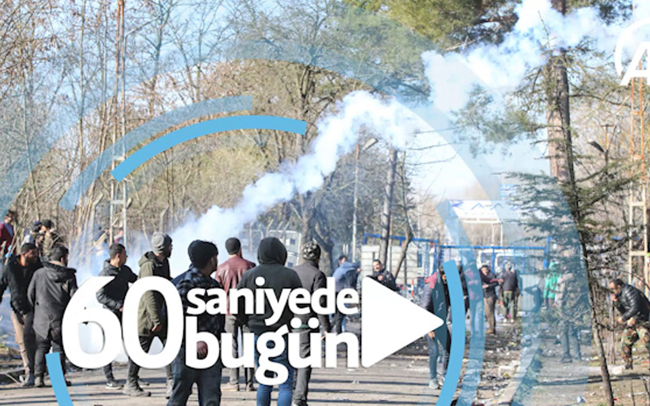 60 saniyede bugün (7 Mart 2020)