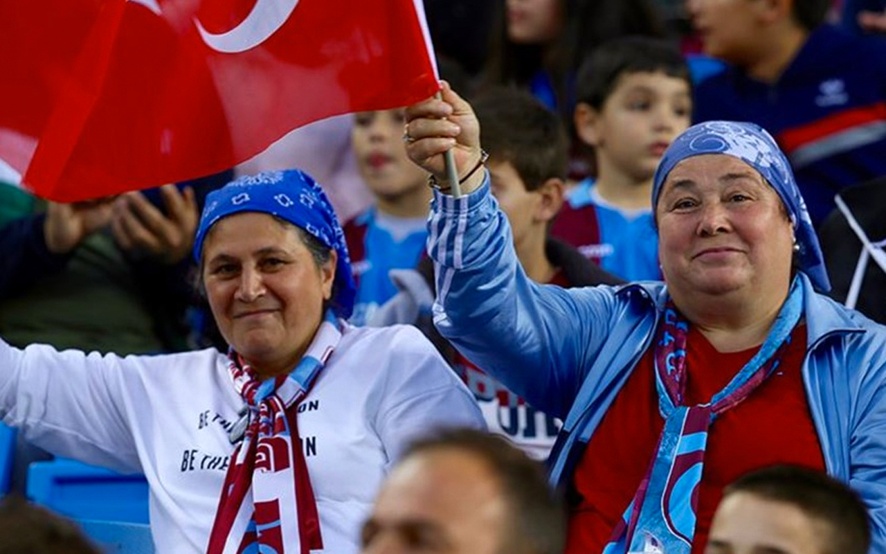 Süper Lig'in kadın seyirci oranı en yüksek tribünü Trabzonspor'da