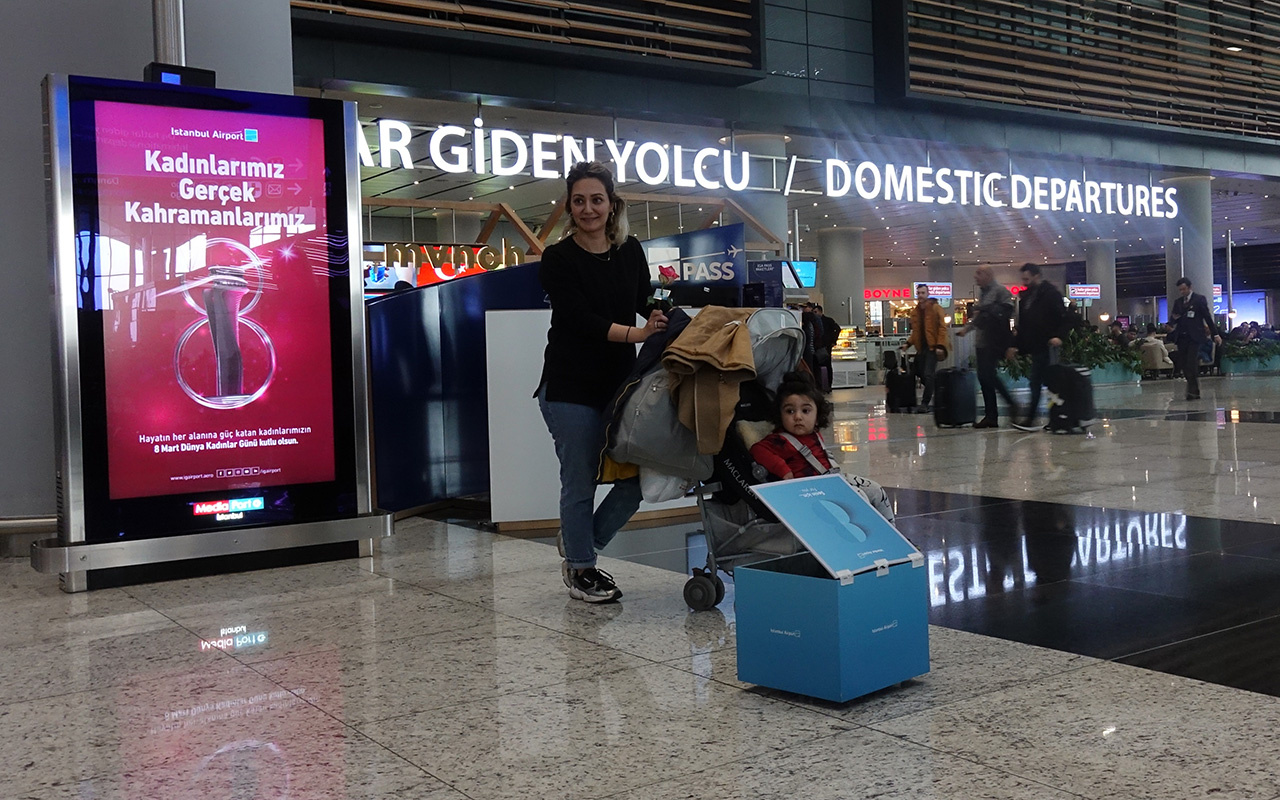 İstanbul Havalimanı'nda 8 Mart Dünya Kadınlar Günü sürprizi