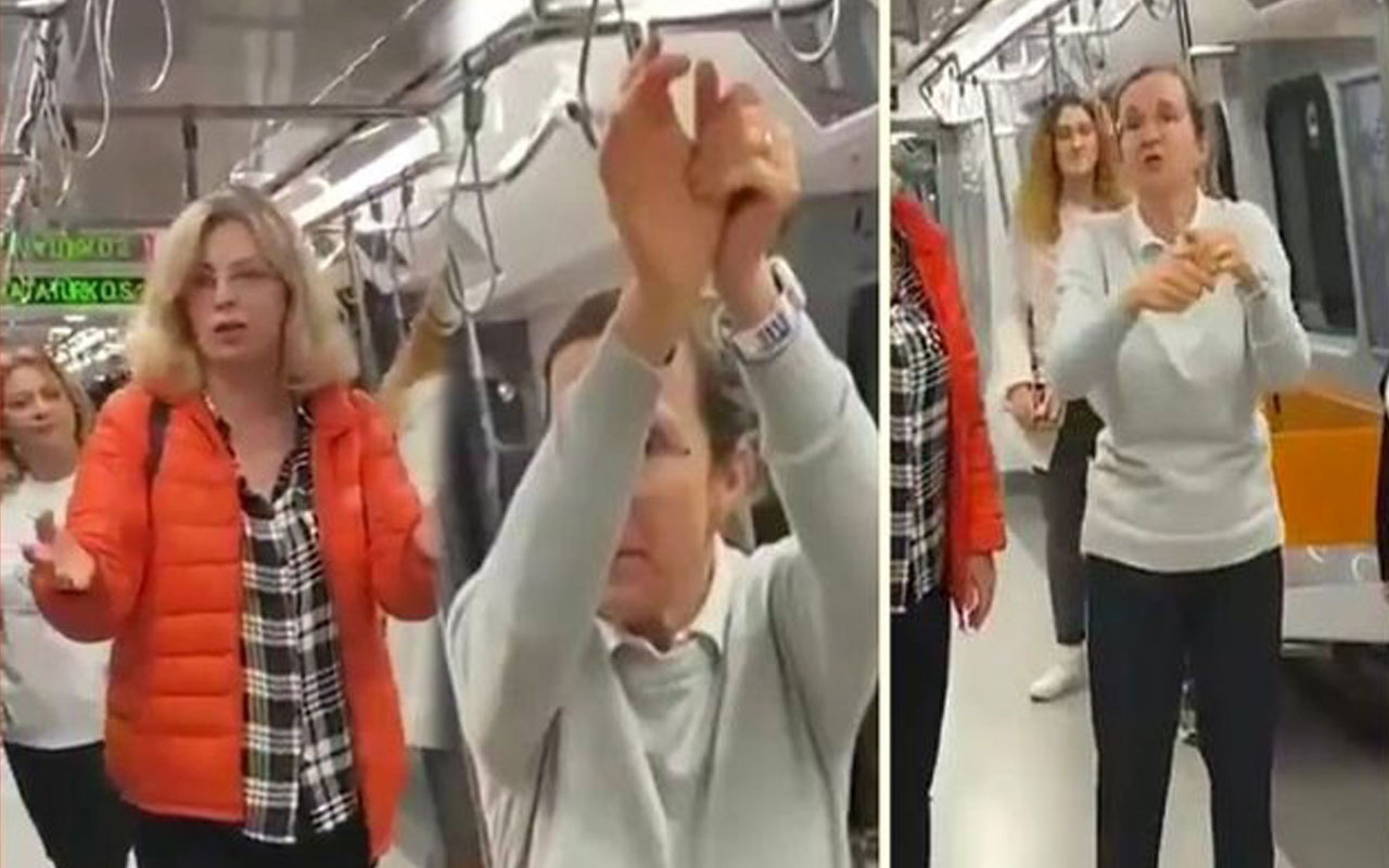 İstanbul Gönüllüleri Doktorlar Grubu metroda virüsten nasıl korunulacağını anlattı