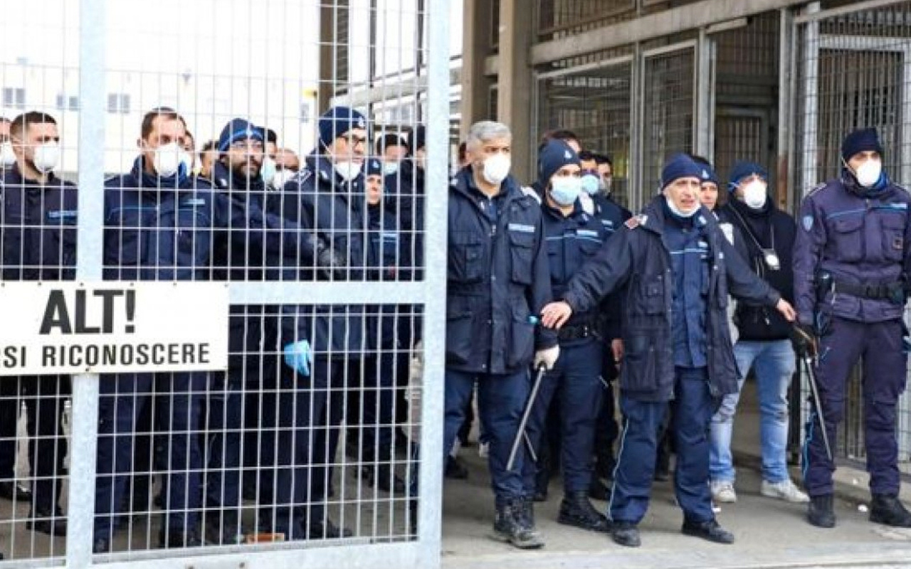 İtalya'da cezaevinde koronavirüs isyanı çıktı: 12 kişi öldü
