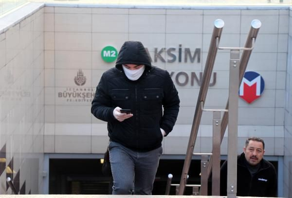 İstanbul halkı maske takmaya başladı maske koronavirüsten alarmı