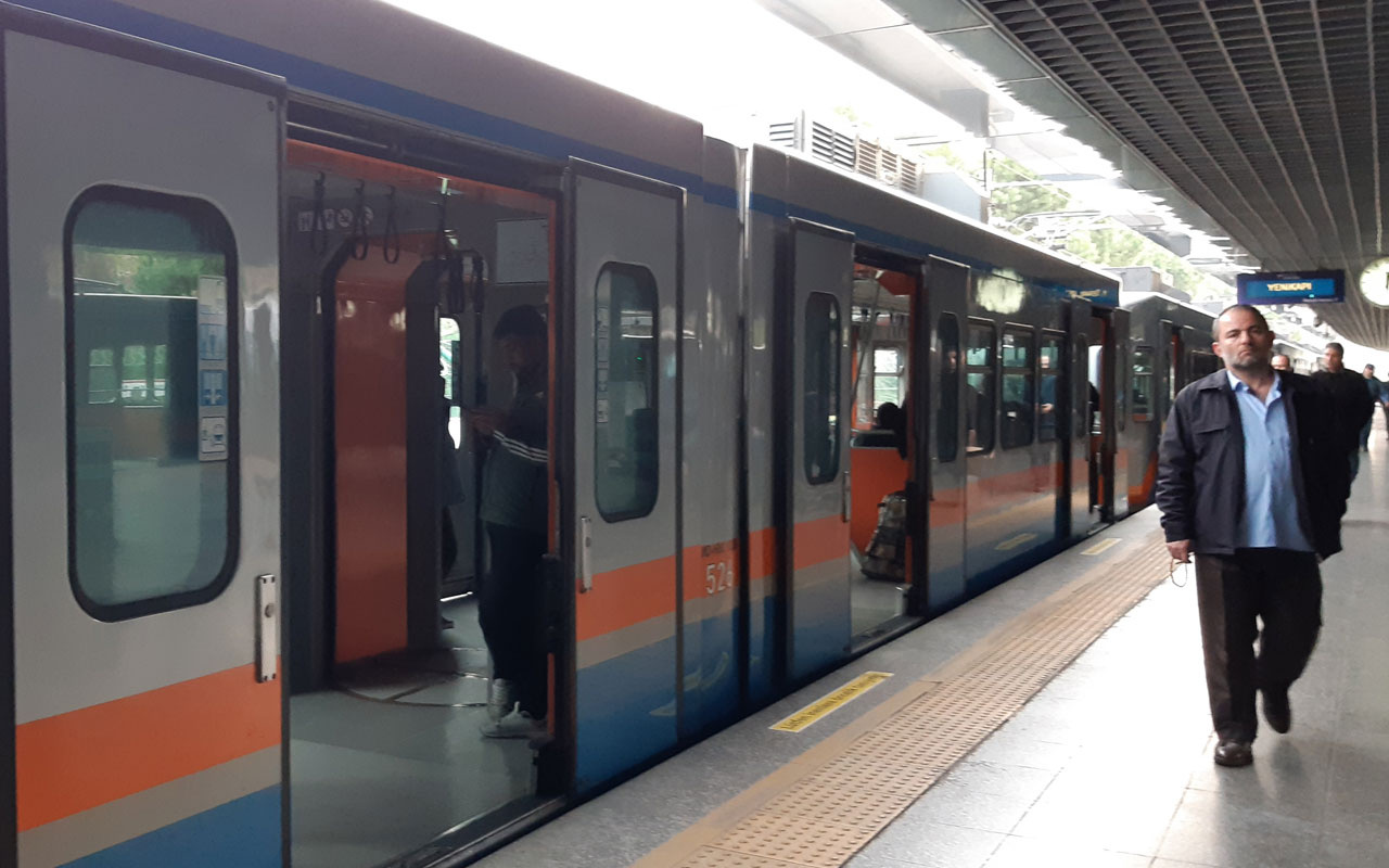 Bakırköy- Atatürk Havalimanı istasyonları arasında metro seferleri durdu