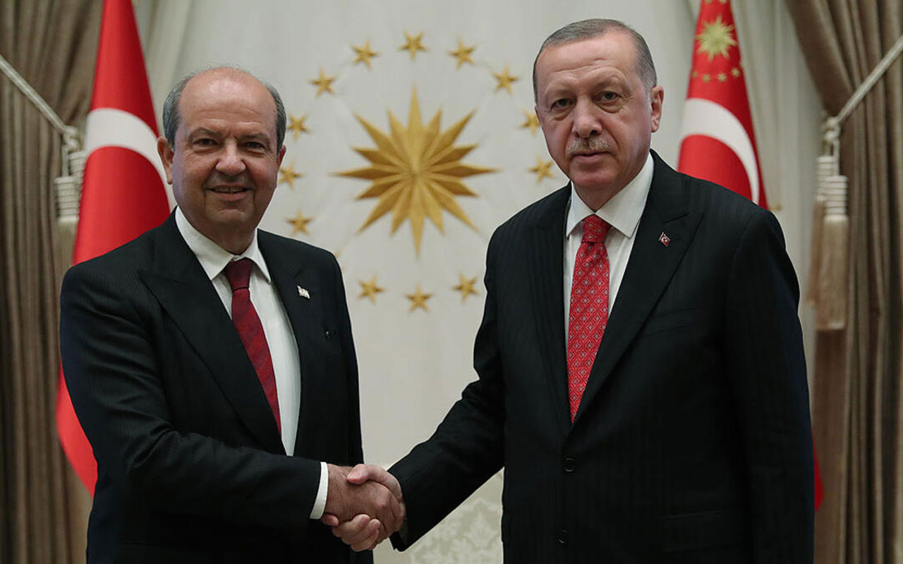 Erdoğan, KKTC Başbakanı Tatar ile görüştü