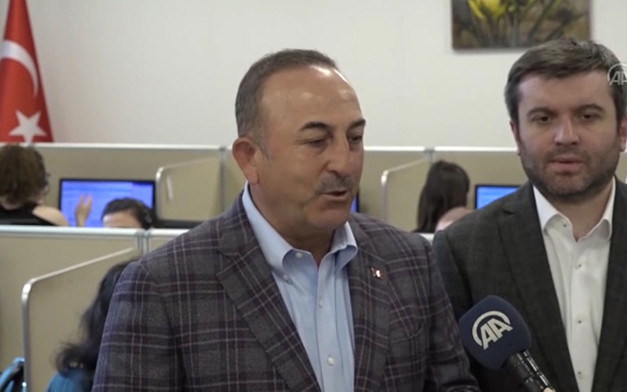 Mevlüt Çavuşoğlu: Bakanlık bünyesindeki bütün izinler iptal edildi