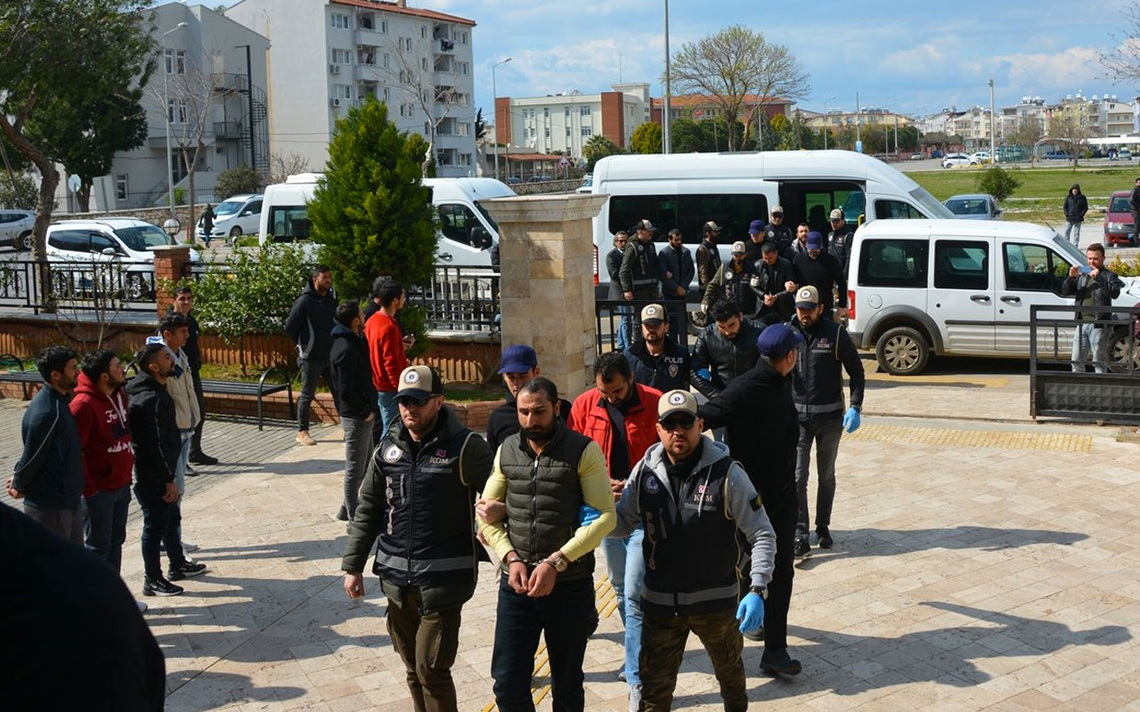 Aydın merkezli suç örgütü operasyonunda 15 kişi yakalandı