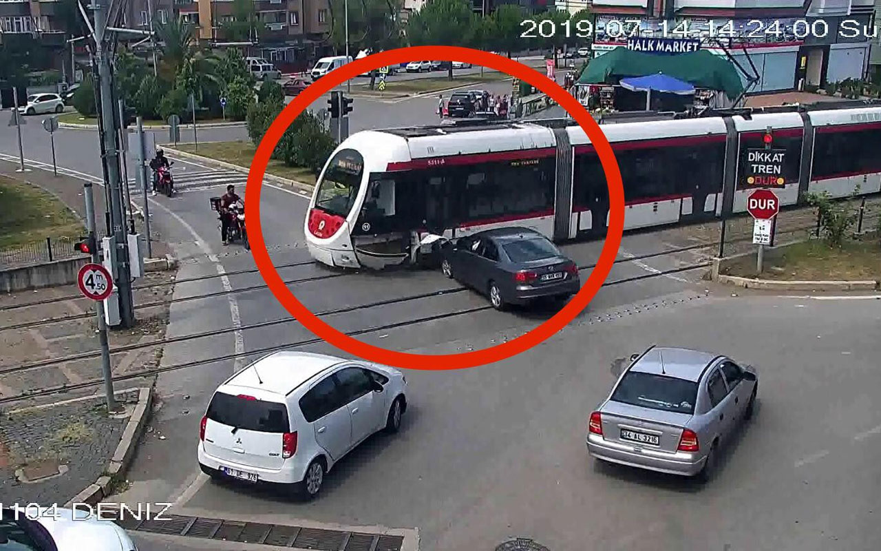 Tramvay kazaları mobesa kameralarında